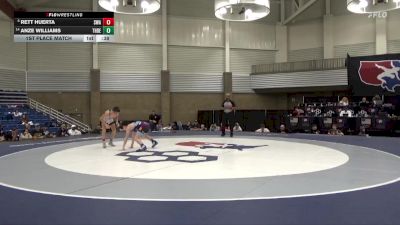110 lbs 1st Place Match - Rett Huerta, Sanderson Wrestling Academy vs Anze Williams, The Dealership