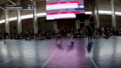 92 lbs Quarters - JT Walker, Nevada vs Lexander Ramirez, Relentless Wrestling
