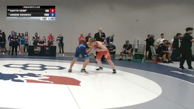 65 kg Quarters - Gavyn Kemp, Contenders Wrestling Academy vs Arseni Kikiniou, Poway Wrestling