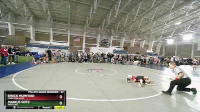 87 lbs Semifinal - Brock Mumford, Lone Peak Elite vs Markus Gotz, Westlake