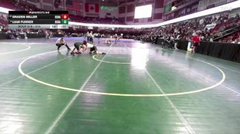 215 lbs 11th Place Match - Draden Miller, Kuna vs Liam Furrer, Borah
