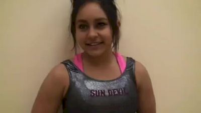 Risa Perez on her unique Floor Routine and closing our her club career at Gymcats
