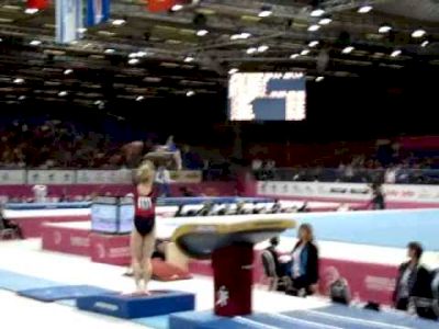 Sandra IZBASA ROU Senior Qualification, European Gymnastics Championships 2012 Vault 1