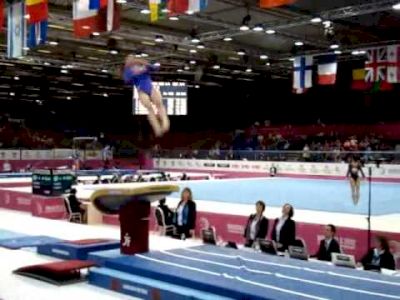 Maria PASEKA RUS Senior Qualification, European Gymnastics Championships 2012 Vault 1
