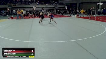 115 lbs Cons. Round 3 - Oliver Wolf, Dover-Eyota vs Sam Williams, Watertown-Mayer