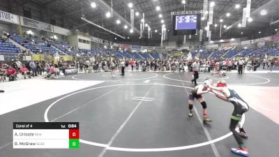 83 lbs Consi Of 4 - Austin Urioste, New Mexico Bad Boyz vs Bradley McGraw, Bear Cave WC