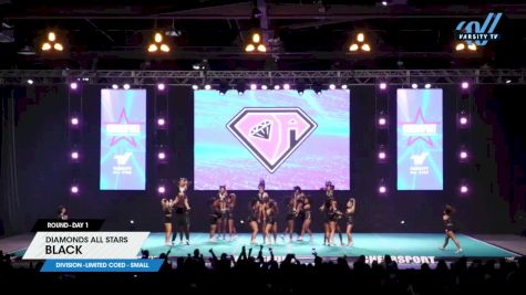 Diamonds All Stars - BLACK [2024 L6 Limited Coed - Small Day 1] 2024 CHEERSPORT National All Star Cheerleading Championship