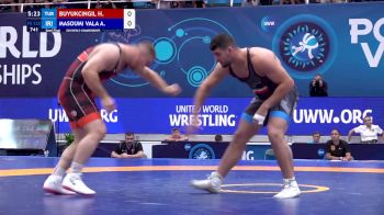 125 kg 1/2 Final - Hakan Buyukcingil, Turkiye vs Amirreza Fardin MASOUMI VALADI, Iran
