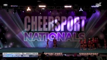 Southern Athletics - Poison [2026 L5 Senior Coed - D2 - Small Day 2] 2026 CHEERSPORT National All Star Cheerleading Championship