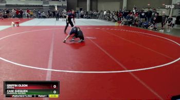 75 lbs Quarterfinal - Case Shequen, Mahnomen-Waubun vs Griffin Olson, Benson