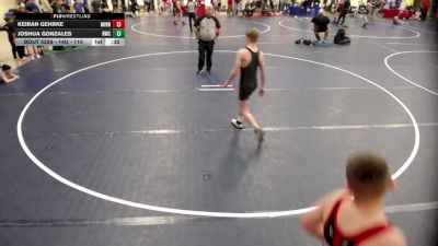 14U - 120 lbs Cons. Round 3 - Henry Shelstad, Iron Youth Wrestling Club vs Cooper Stanton, Red Bull Wrestling Club