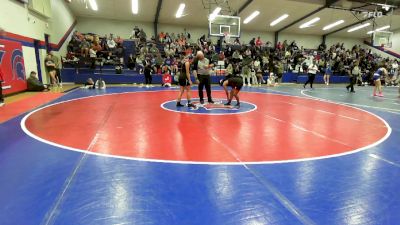 117 lbs Consi Of 8 #2 - Tristan McCllelan, Union Girls JH vs Nadylie Hilton, Wilburton Schools