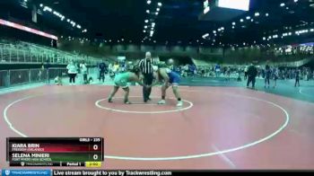 235 lbs Quarterfinal - Kiara Brin, Freedom (Orlando) vs Selena Minieri, Fort Myers High School