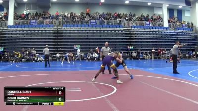 138 lbs Champ. Round 1 - Benji Barnes, OTTAWA-GLANDORF vs Donnell Bush, BRYAN