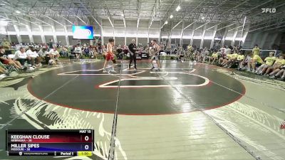 138 lbs 4th Wrestleback (16 Team) - Keeghan Clouse, Nebraska vs Miller Sipes, Missouri