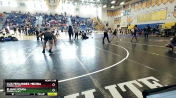 157 Blue Round 4 - Elijah Novoa, Camden County vs Luis Fernandez-Medina, Camden County