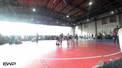 100 lbs Semifinal - Jackson Beckley, Team Tulsa Wrestling Club vs Ryker Wade, Viking Wrestling Club