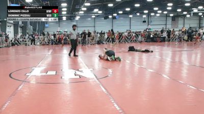 96 lbs Round 3 - 12:30pm Saturday - Lorenzo Cillo, NYWAY - Iron Empire vs Dominic Pizzuli, Westshore D.S.