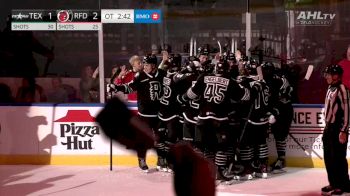Oliver Moore Scores OT Game-Winner For Rockford IceHogs For His Second Goal Of The Night
