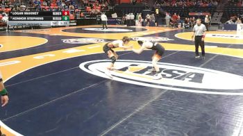 2A 132 lbs Cons. Round 2 - Logan Makiney, Washington vs Konnor Stephens, Waterloo (H.S.)