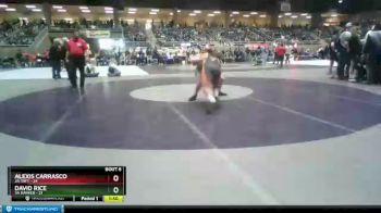 160 lbs Semis & 1st Wrestleback (8 Team) - David Rice, 3A Rainier vs Alexis Carrasco, 3A Taft