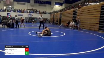 106 lbs Round Of 64 - Matthew Karagias, Dark Horse vs Gavin Pope, Roundtree Wrestling