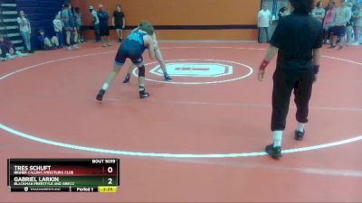 160 lbs Quarterfinal - Tres Schuft, Higher Calling Wrestling Club vs Gabriel Larkin, Blackman Freestyle And Greco