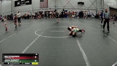 48 lbs Placement (4 Team) - Rex Fitzpatrick, Warhawks vs Jonah Burkett, Revival Uprising Black