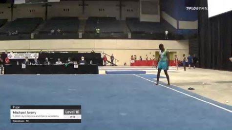 Michael Avery - Floor, EnRich Gymnastics and Dance Academy - 2021 USA Gymnastics Development Program National Championships