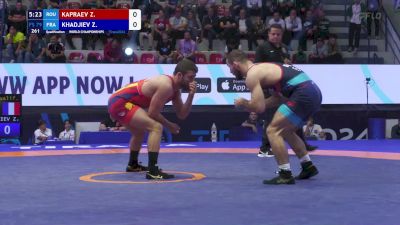 79 kg Qualif. - Zurab Kapraev, Romania vs Zelimkhan Khadjiev, France