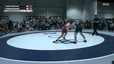70 kg Champ. Rd Of 64 - Jason Worthley, Brunson UVRTC vs Hudson Hohman, Buffalo Valley Regional Training Center