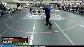 220 lbs Round 2 (4 Team) - Justin Hoffer, Washington vs Blake Maday, Glenbard North