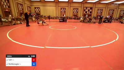 165 lbs Consi Of 16 #1 - James Taft, Pa vs Jack McMonagle, Pa