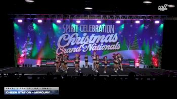 Cheer Station - Mercury [2025 L3 Senior - D2 - Small] 2025 Spirit Celebration Christmas Grand Nationals