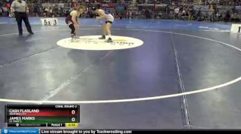 160 lbs Cons. Round 2 - James Marks, St. Mary`s vs Cash Fladland, Watford City