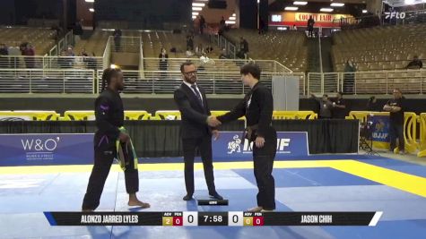 Jason Chih vs Alonzo Jarred Lyles 2025 Pan Jiu Jitsu IBJJF Championship