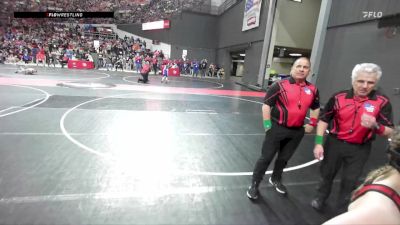 80 lbs Champ. Round 1 - Lindsay Wittig, Neenah Youth Wrestling vs Briella Seefeldt, Wausau East