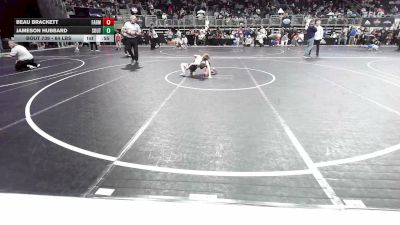 64 lbs Consi Of 8 #2 - Beau Brackett, Farmington Mat Rats vs Jameson Hubbard, South Central Punishers