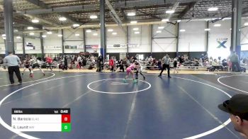 88 lbs Consolation - Nevaeh Barocio, Gladiator Wrestling vs Sarai Launit, Mat Demon WC