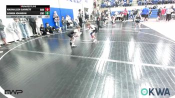 55 lbs 3rd Place - NashAllen Garrett, Barnsdall Youth Wrestling vs Lowen Johnson, Lincoln Christian