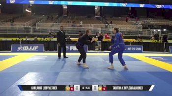 Tabitha K Taylor Faulkner vs Shulamit Libby Lerner 2025 Pan Jiu Jitsu IBJJF Championship