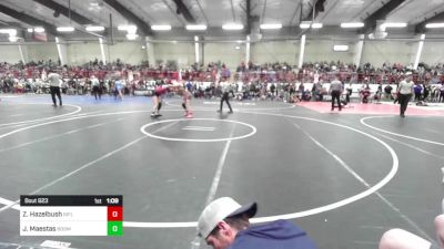 101 lbs Quarterfinal - Zanea Hazelbush, Rifle vs Jazlynn Maestas, Boom Wrestling