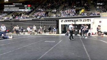 184 lbs Quarterfinal - David Barrett, Army vs Asher Cunningham, Penn State