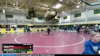 45 lbs Cons. Round 4 - Miles Edgar, Faulkton vs Knox Kafer, MATPAC Wrestling - ND