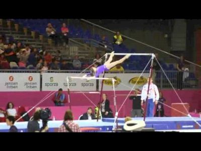 Anastasia GRISHINA RUS, Bars Senior Qualification, European Gymnastics Championships 2012