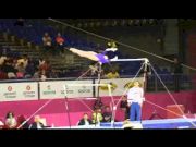 Victoria KOMOVA RUS, Bars Senior Qualification, European Gymnastics Championships 2012