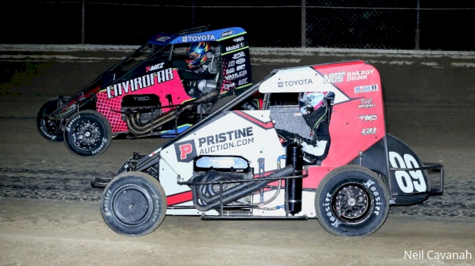 Mitchel Moles Hits Paydirt With USAC Midgets At Wayne County - FloRacing