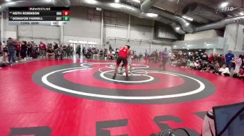 215 lbs Cons. Semi - Keith Robinson, Brighton vs Donavon Farrell, Berthoud