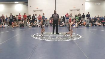 55 lbs Consi Of 8 #2 - Kade Jefferson, VA vs Angelo Sanchez, CA