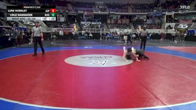 6A 165 lbs Quarterfinal - Cruz Rainwater, Mortimer Jordan HS vs Luke Horsley, Jasper